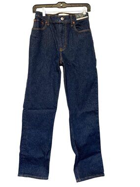 Abercrombie & Fitch Curve Love The 90s Straight Ultra High Rise Jeans Size 0
